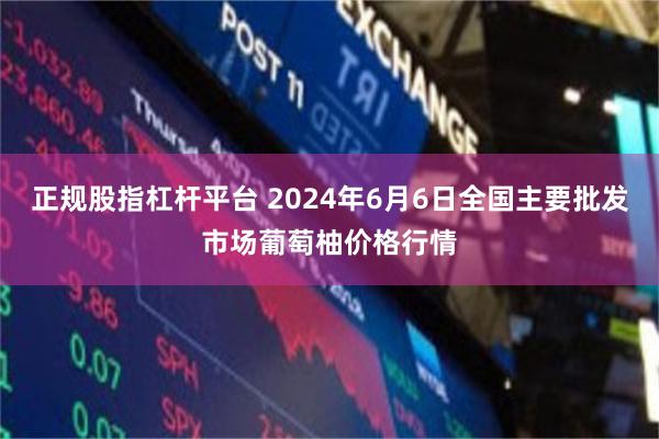 正规股指杠杆平台 2024年6月6日全国主要批发市场葡萄柚价格行情